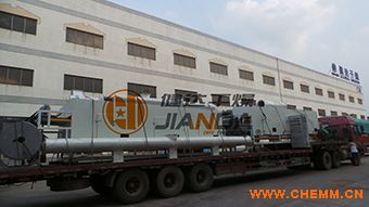 三聚氰胺新型环保带式干燥机